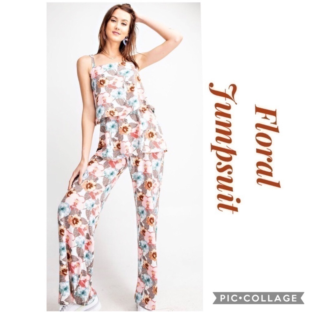 Floral Jumpsuit